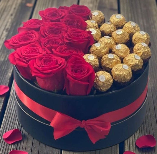 Caixa tentação de rosas