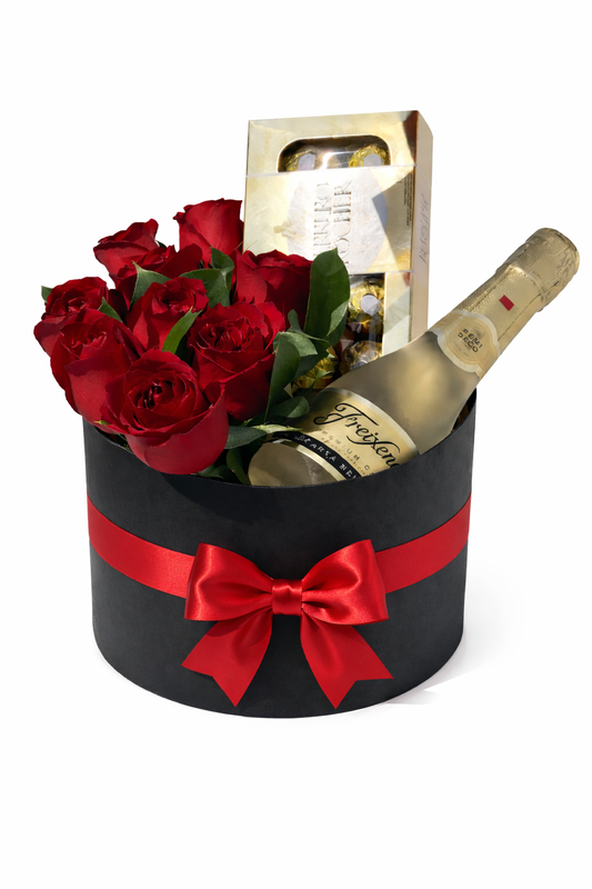Caixa encanto floral e sabor