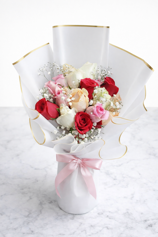Buquê Rosé Elegante