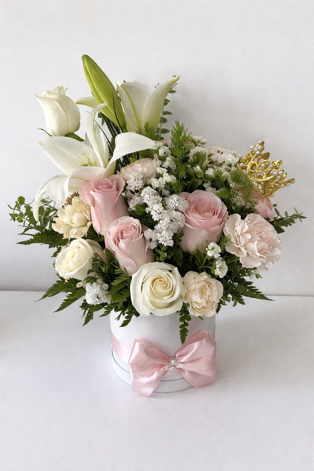Caixa  Real Rosa Blanco