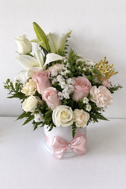 Caixa  Real Rosa Blanco