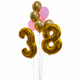 Buquê de Balões Festa com Números