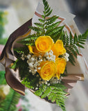 Bouquet de rosas elegância natural